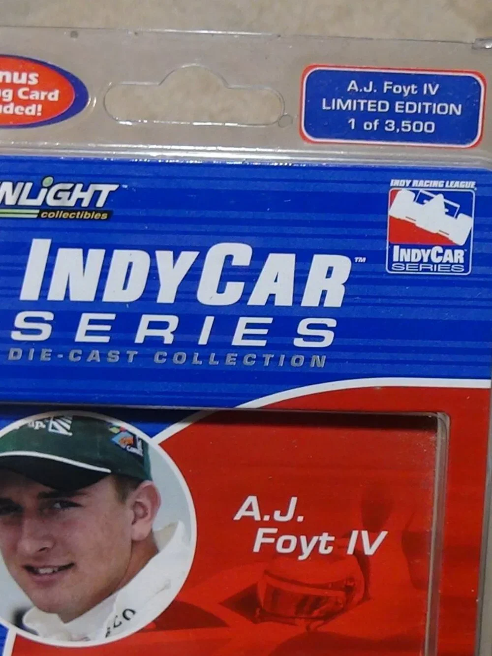 GREENLIGHT Indy Car Series AJ Foyt IV 1/64 Limited Edition 1 of 3500 Sealed 2003